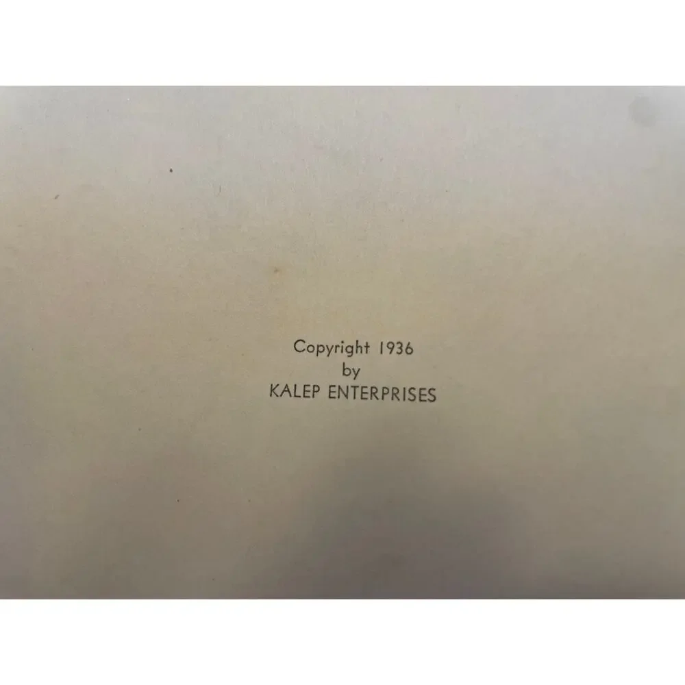 1936 Air Babies Elvy Kalep Amelia Earhart Foreword Aviation Picture Book
